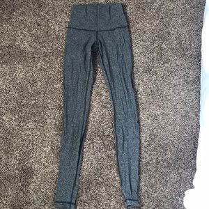 High waisted cotton Lululemon leggings size 4